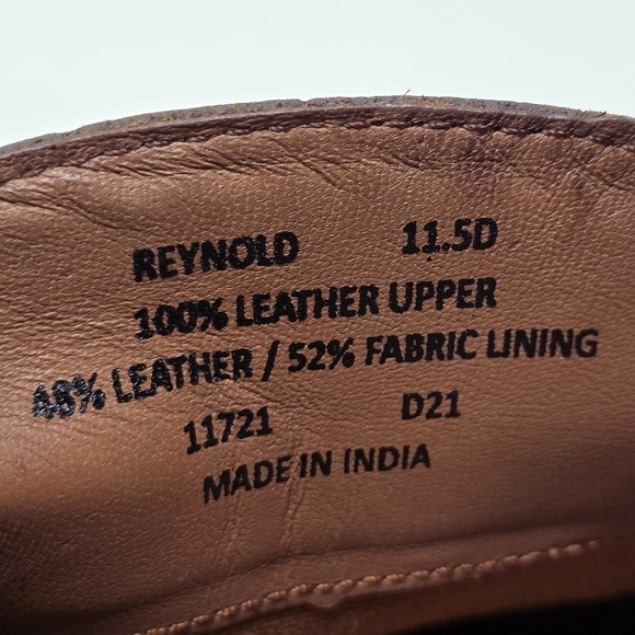 Polo Ralph Lauren Driving Penny Loafer Brown Leather Reynold Size 11.5D 11721 main image 4